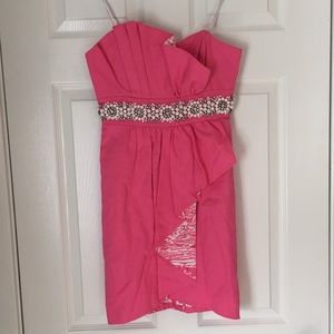 Lilly Pulitzer Crystal Cocktail Dress - Hotty Pink